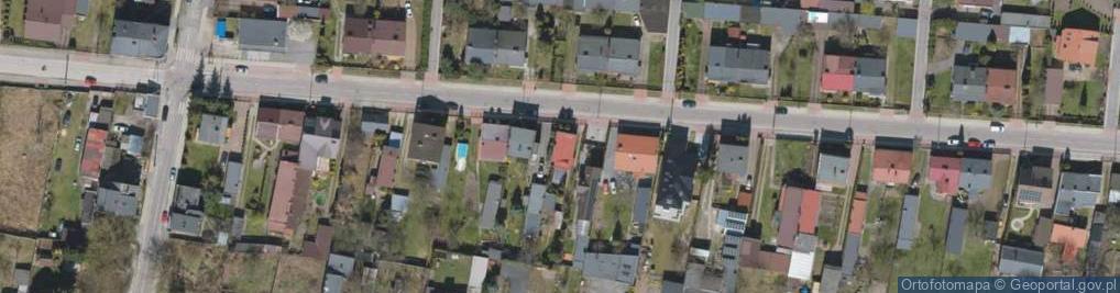Zdjęcie satelitarne Majowa ul.