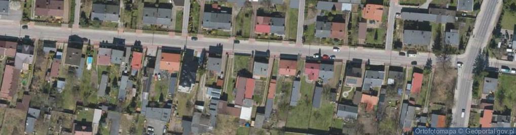 Zdjęcie satelitarne Majowa ul.