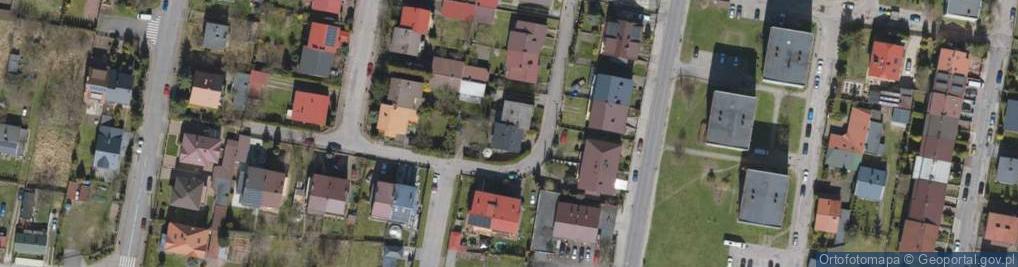 Zdjęcie satelitarne Malinowa ul.