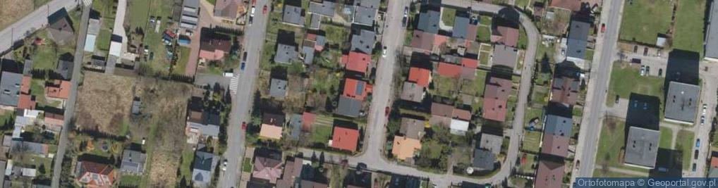 Zdjęcie satelitarne Malinowa ul.