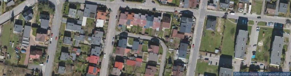 Zdjęcie satelitarne Malinowa ul.