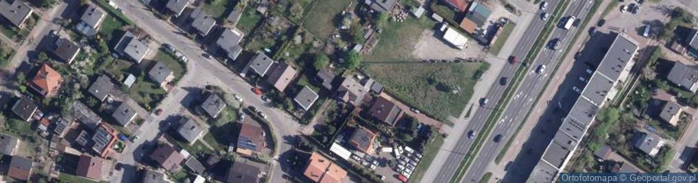 Zdjęcie satelitarne Małgorzatki ul.