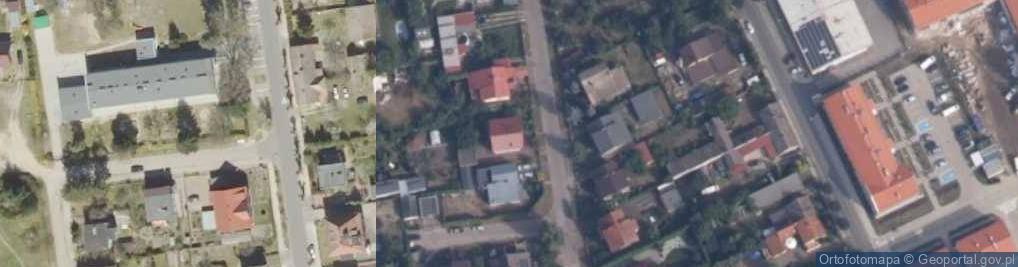 Zdjęcie satelitarne Malczewskiego ul.