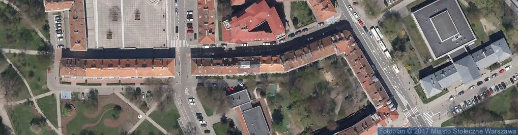 Zdjęcie satelitarne Mariensztat ul.
