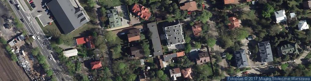 Zdjęcie satelitarne Marysińska ul.