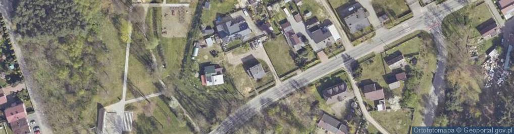 Zdjęcie satelitarne Marianów ul.