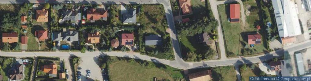Zdjęcie satelitarne Makowa ul.