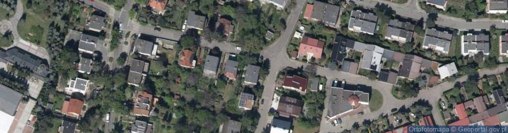 Zdjęcie satelitarne Malinowa ul.