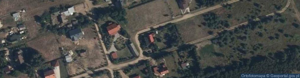 Zdjęcie satelitarne Małej Brzozy ul.
