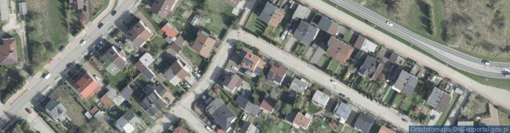 Zdjęcie satelitarne Mazowiecka ul.