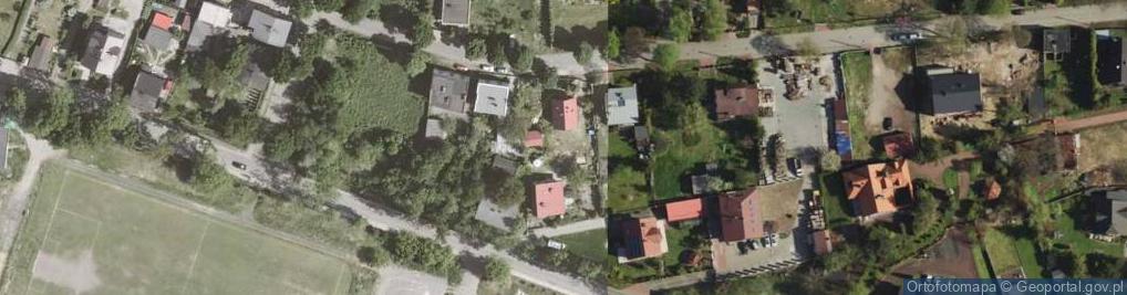 Zdjęcie satelitarne Malwowa ul.