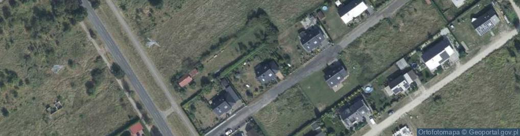 Zdjęcie satelitarne Makowa ul.