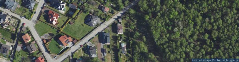Zdjęcie satelitarne Makowa ul.