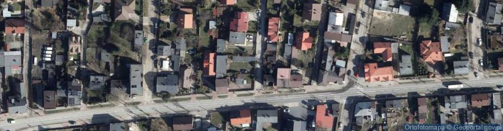 Zdjęcie satelitarne Marysińska ul.