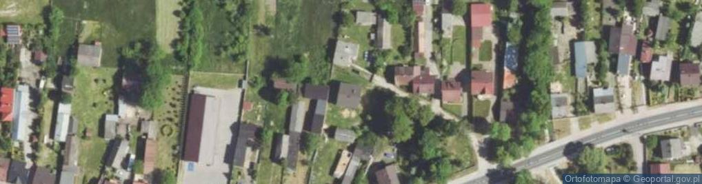 Zdjęcie satelitarne Malczewskiej ul.