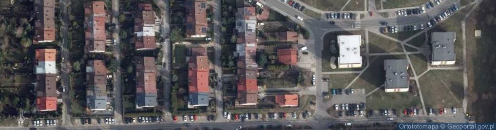 Zdjęcie satelitarne Męczenników Katyńskich ul.
