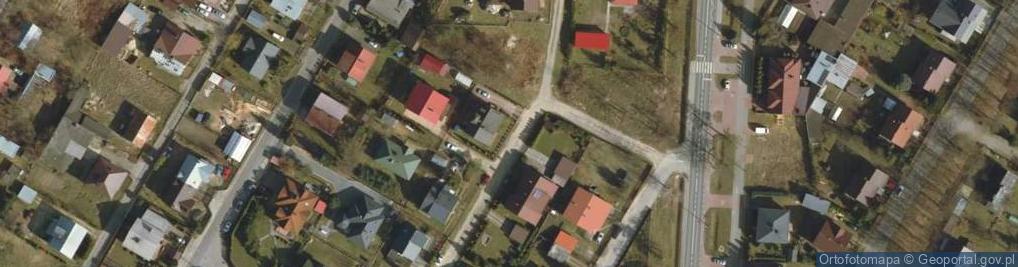 Zdjęcie satelitarne Męczenników Katynia ul.