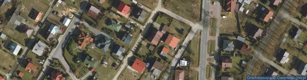 Zdjęcie satelitarne Męczenników Katynia ul.