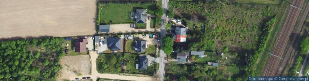 Zdjęcie satelitarne Meliorantów ul.
