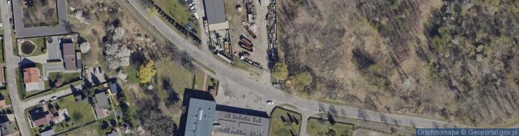 Zdjęcie satelitarne Mechaników ul.