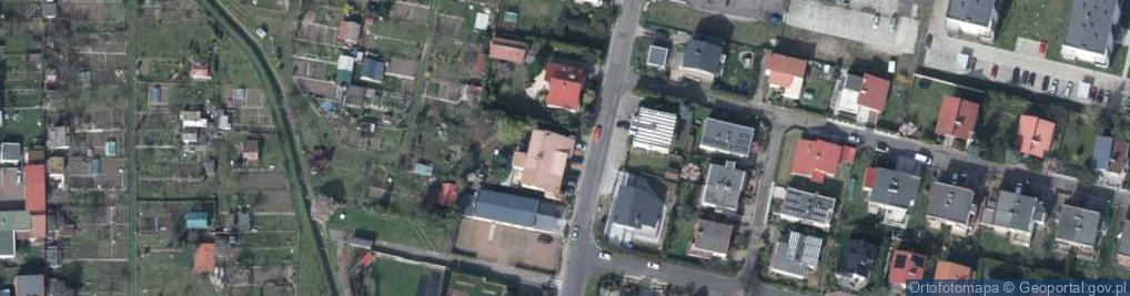 Zdjęcie satelitarne Mechaniczna ul.