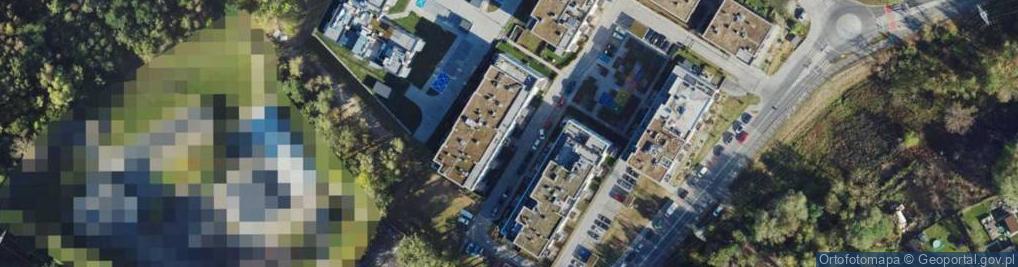 Zdjęcie satelitarne Meteorologów ul.