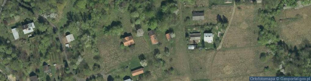 Zdjęcie satelitarne Męcina Mała ul.
