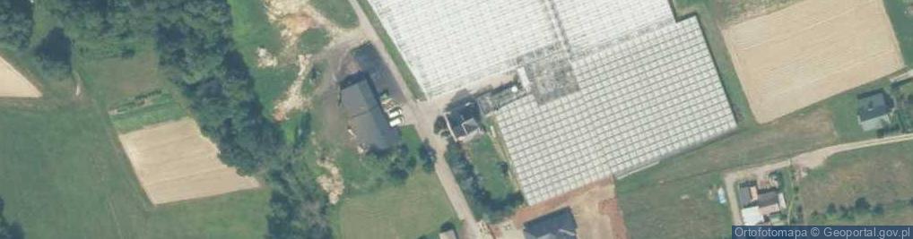 Zdjęcie satelitarne Męcina ul.