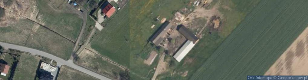 Zdjęcie satelitarne Męcka Wola ul.