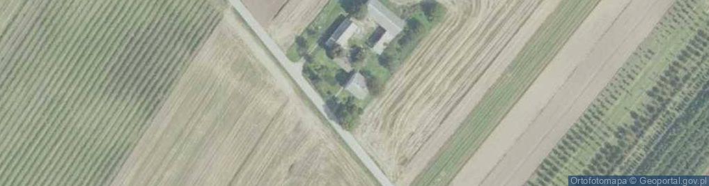 Zdjęcie satelitarne Męczennice ul.