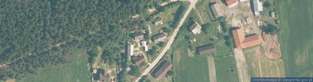 Zdjęcie satelitarne Mękarzów ul.