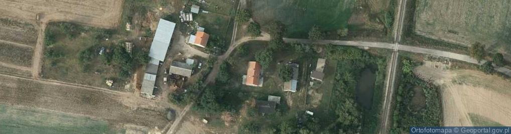 Zdjęcie satelitarne Melanówek ul.