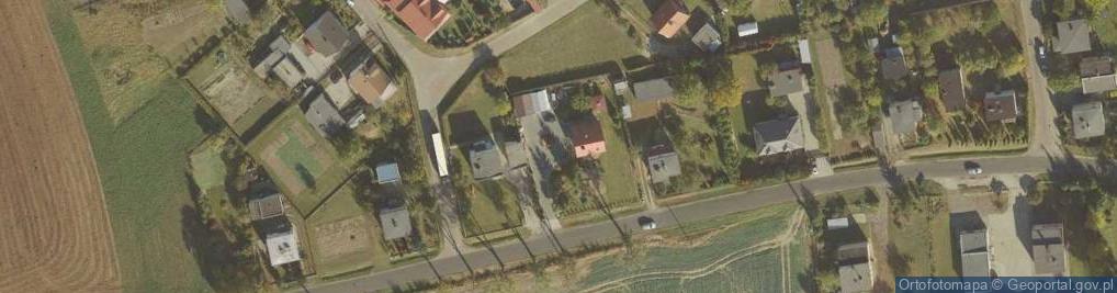 Zdjęcie satelitarne Mełno ul.