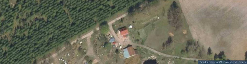 Zdjęcie satelitarne Merguny ul.