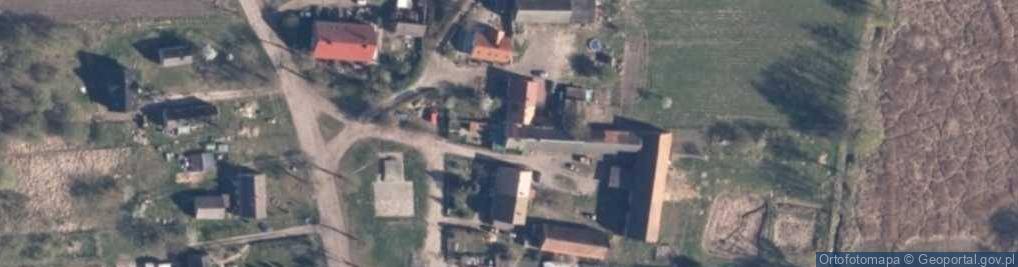Zdjęcie satelitarne Mętno ul.