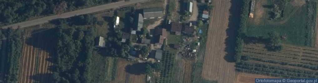 Zdjęcie satelitarne Mężenin-Kolonia ul.