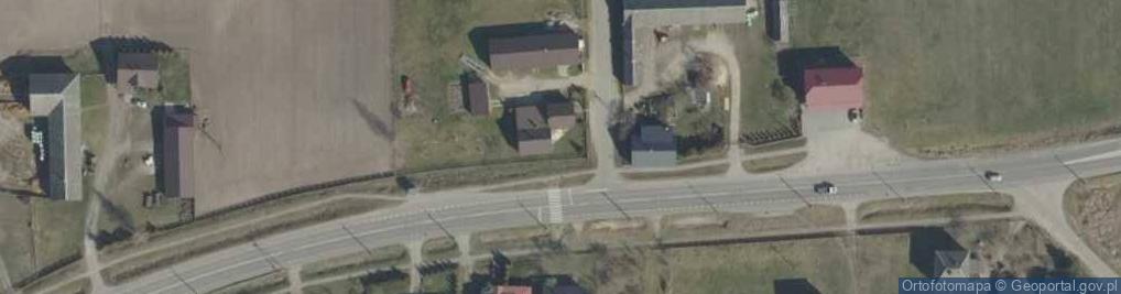 Zdjęcie satelitarne Mężenin ul.