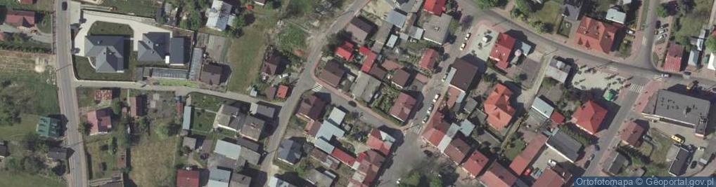 Zdjęcie satelitarne Męczenników Getta ul.