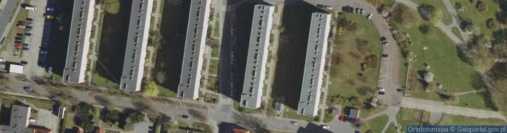 Zdjęcie satelitarne Medyczna ul.