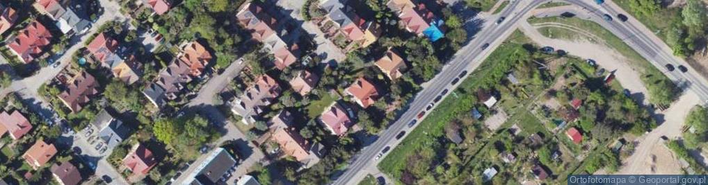 Zdjęcie satelitarne Medyczna ul.