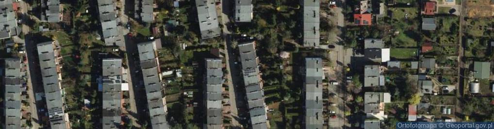 Zdjęcie satelitarne Meliorantów ul.