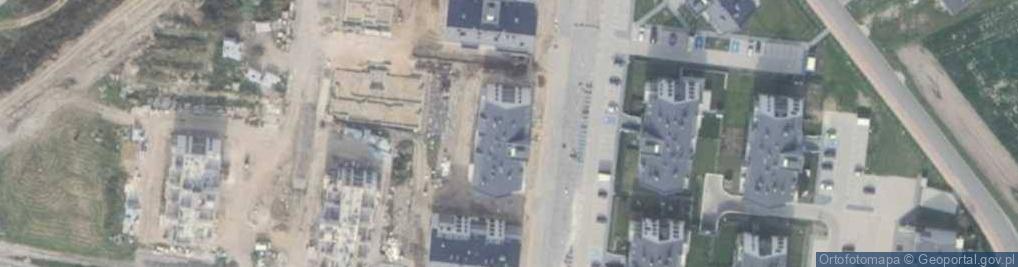 Zdjęcie satelitarne Mediolańska ul.