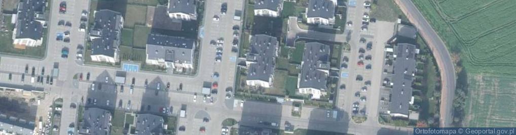 Zdjęcie satelitarne Mediolańska ul.