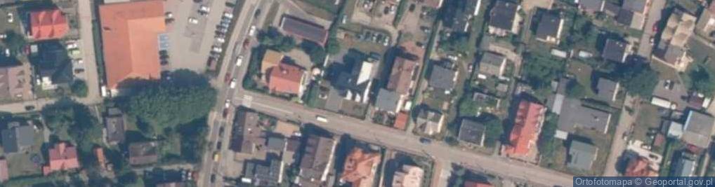 Zdjęcie satelitarne Męczenników Wielkiej Wsi ul.
