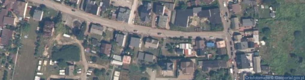 Zdjęcie satelitarne Męczenników Wielkiej Wsi ul.