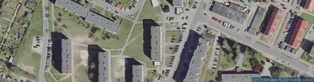 Zdjęcie satelitarne Męczenników Oświęcimskich ul.