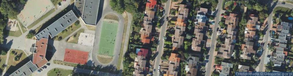 Zdjęcie satelitarne Mechaników ul.