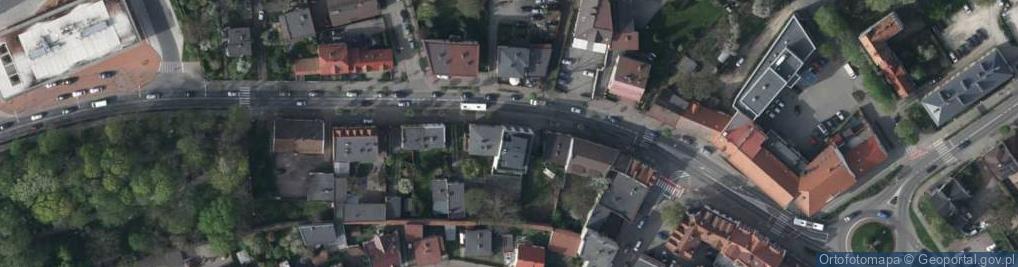 Zdjęcie satelitarne Męczenników Oświęcimskich ul.