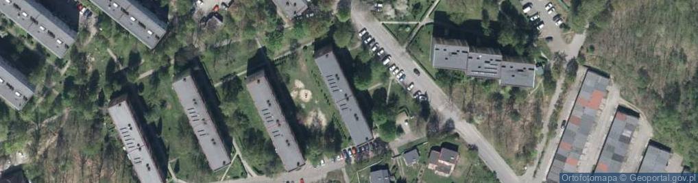Zdjęcie satelitarne Mglista ul.