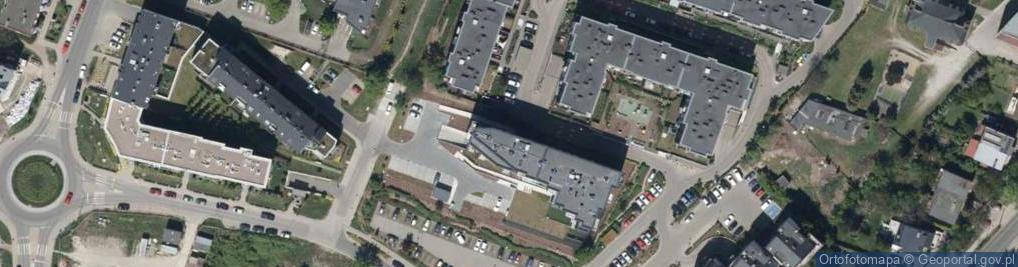 Zdjęcie satelitarne Mglista ul.
